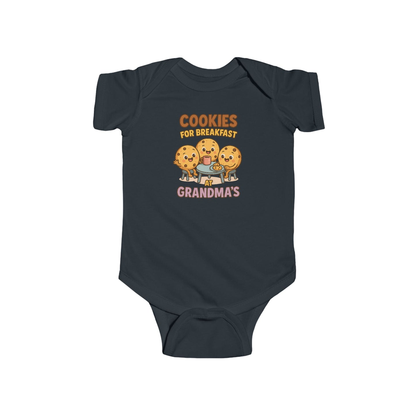 Cookies for Breakfast at Grandma's - Baby Bodysuit - Cookie Party