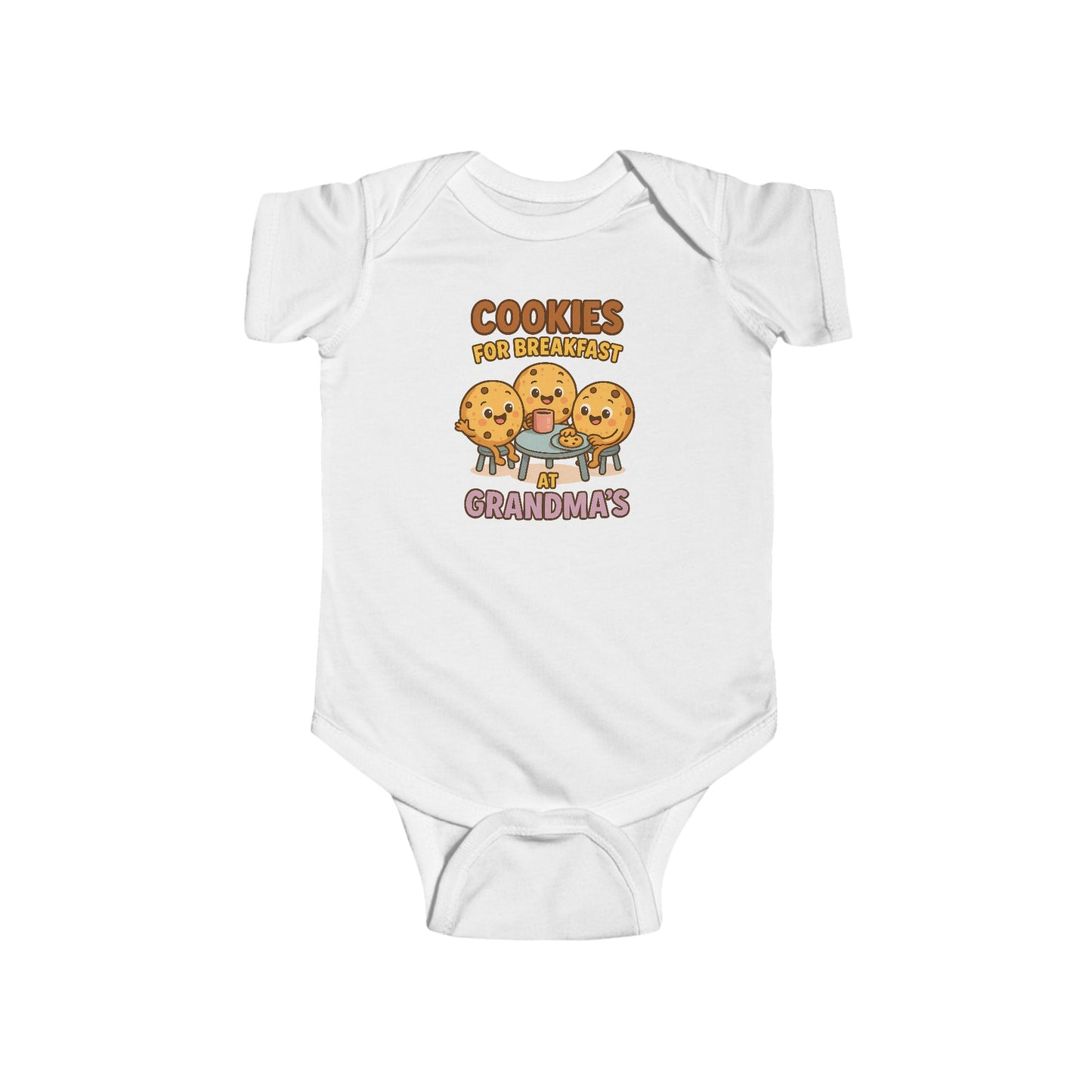 Cookies for Breakfast at Grandma's - Baby Bodysuit - Cookie Party