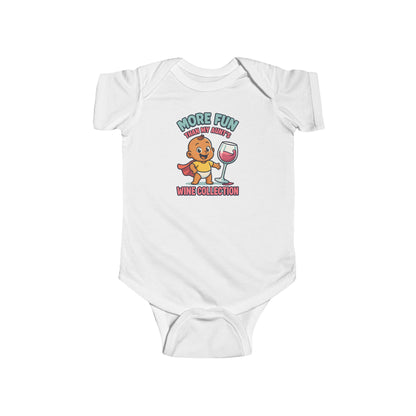 More Fun than my Aunt's Wine Collection - Baby Bodysuit - Austin