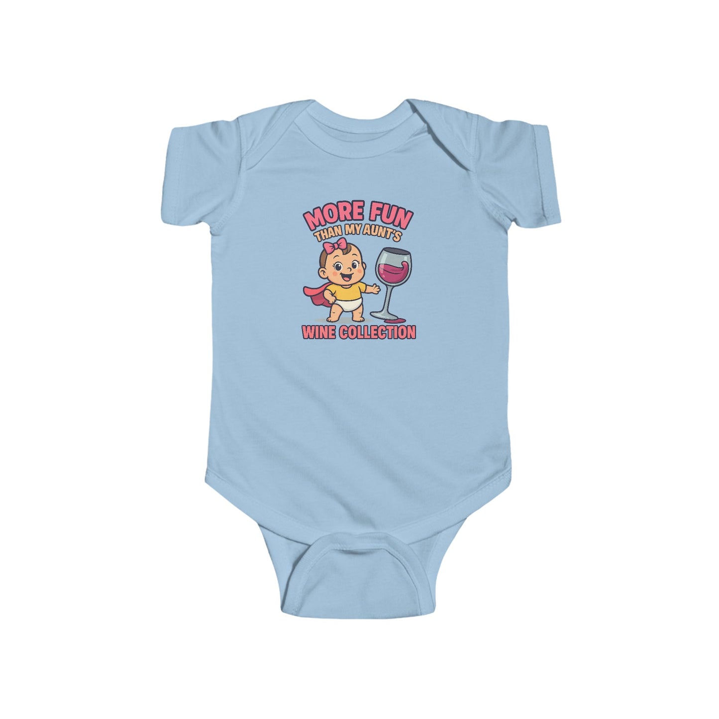 More Fun than my Aunt's Wine Collection - Baby Bodysuit - Charlotte