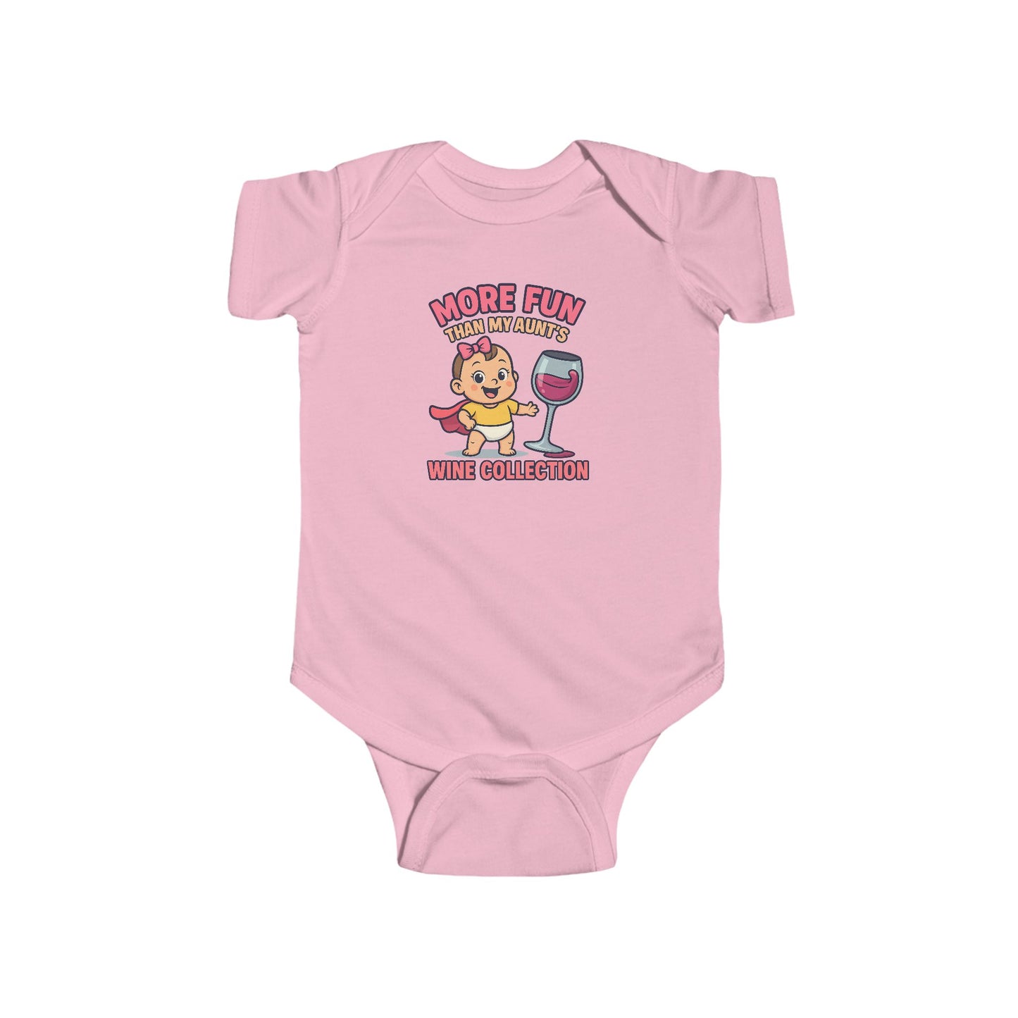 More Fun than my Aunt's Wine Collection - Baby Bodysuit - Charlotte