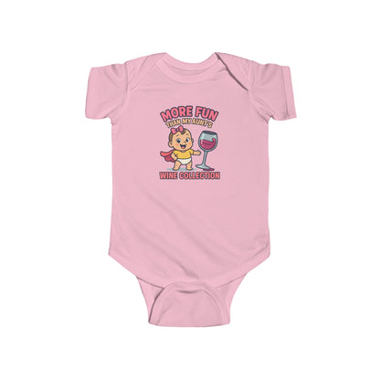 More Fun than my Aunt's Wine Collection - Baby Bodysuit - Charlotte