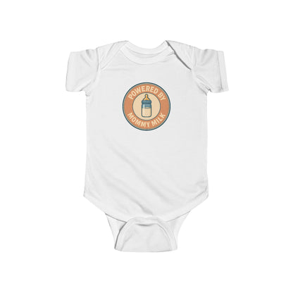 Powered by Mommy Milk - Baby Bodysuit - Bottle of Love