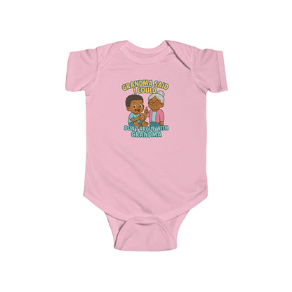 Grandma Said I Could, Don't Argue with Grandma - Baby Bodysuit - Jordan