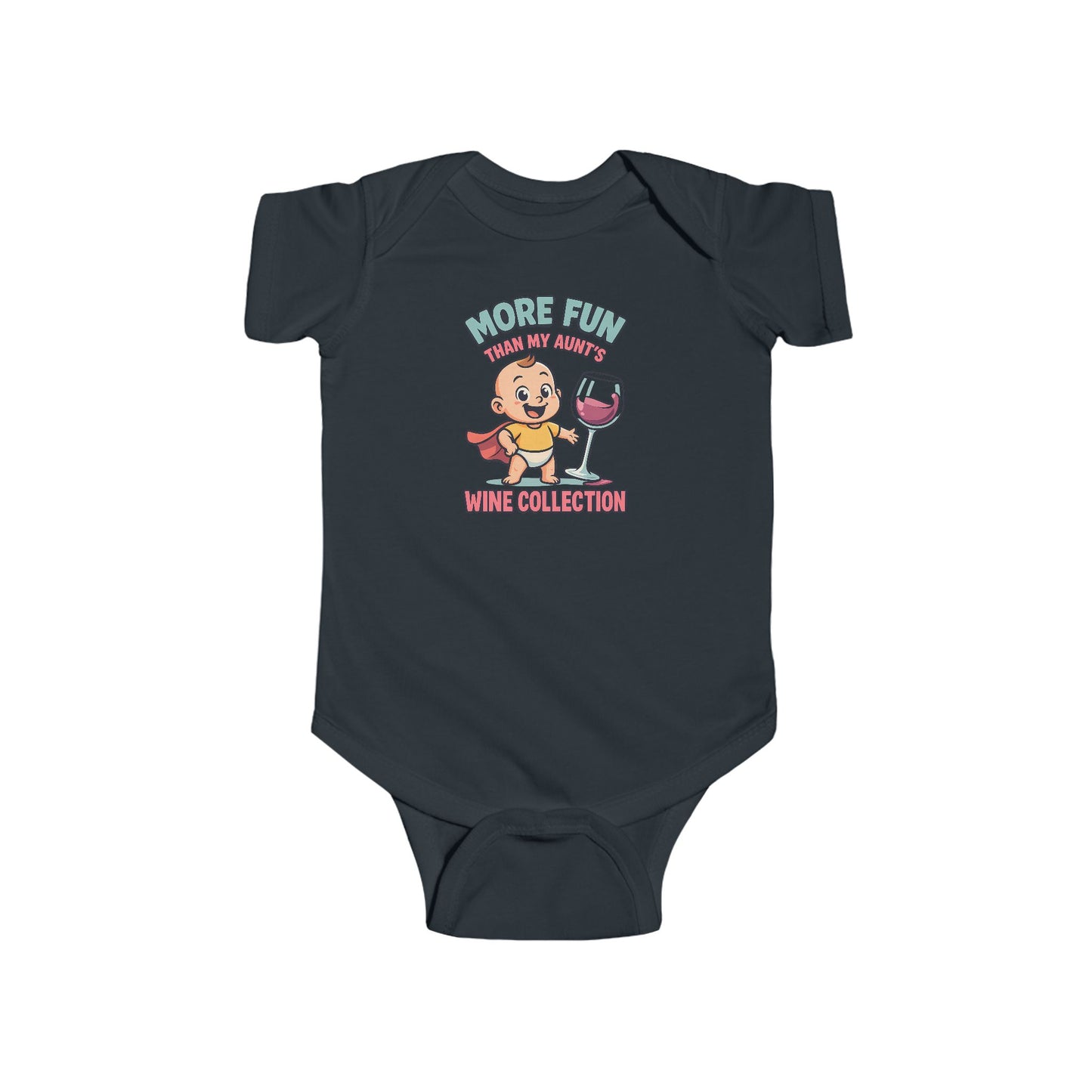 More Fun than my Aunt's Wine Collection - Baby Bodysuit - Jack