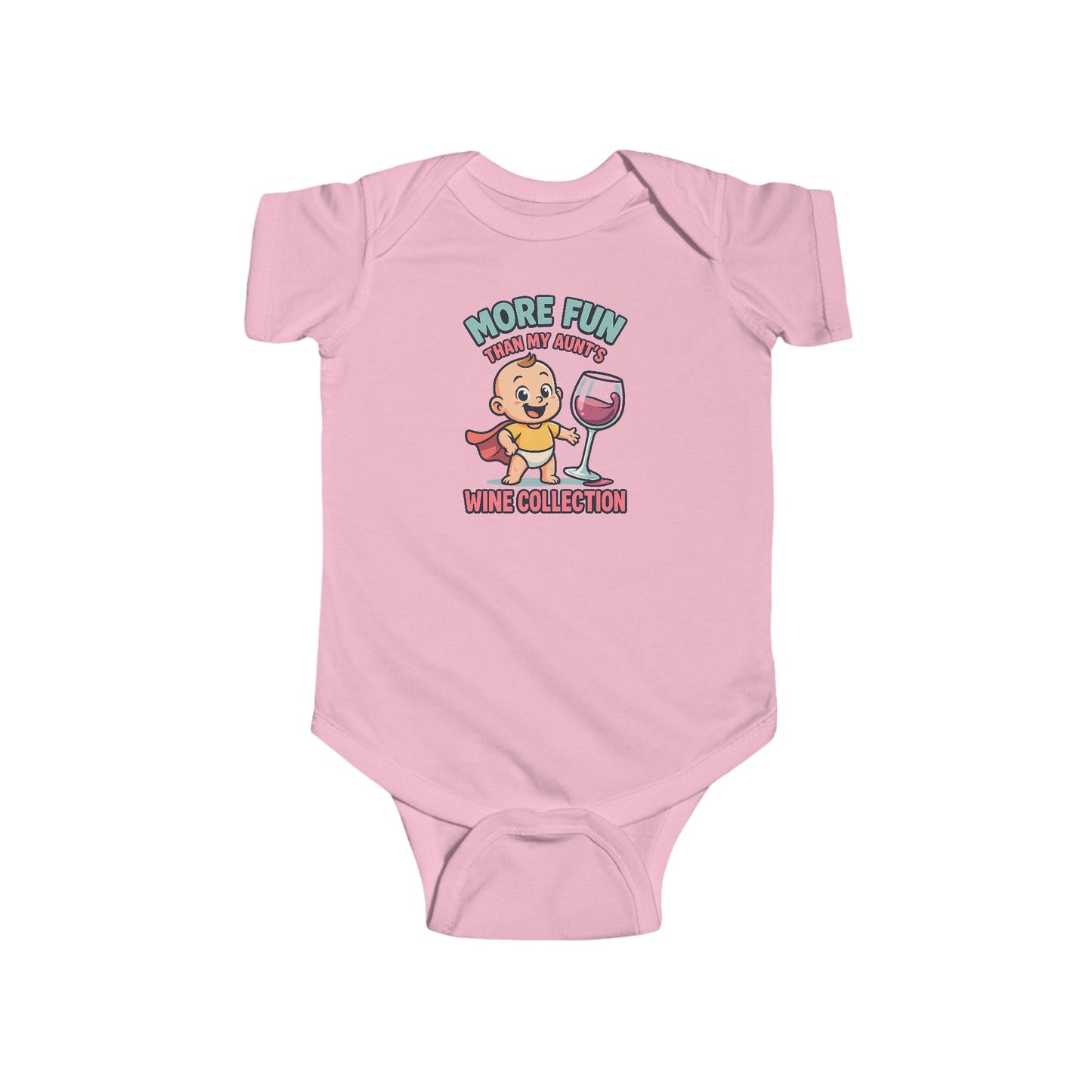 More Fun than my Aunt's Wine Collection - Baby Bodysuit - Jack