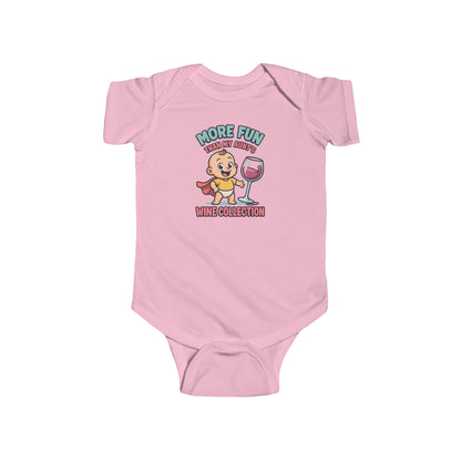More Fun than my Aunt's Wine Collection - Baby Bodysuit - Jack
