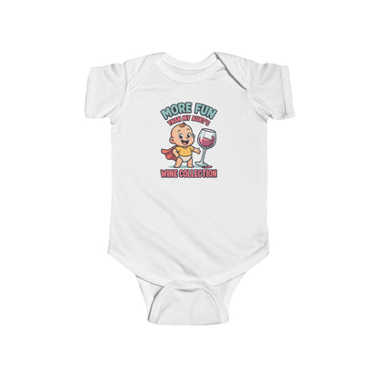 More Fun than my Aunt's Wine Collection - Baby Bodysuit - Jack