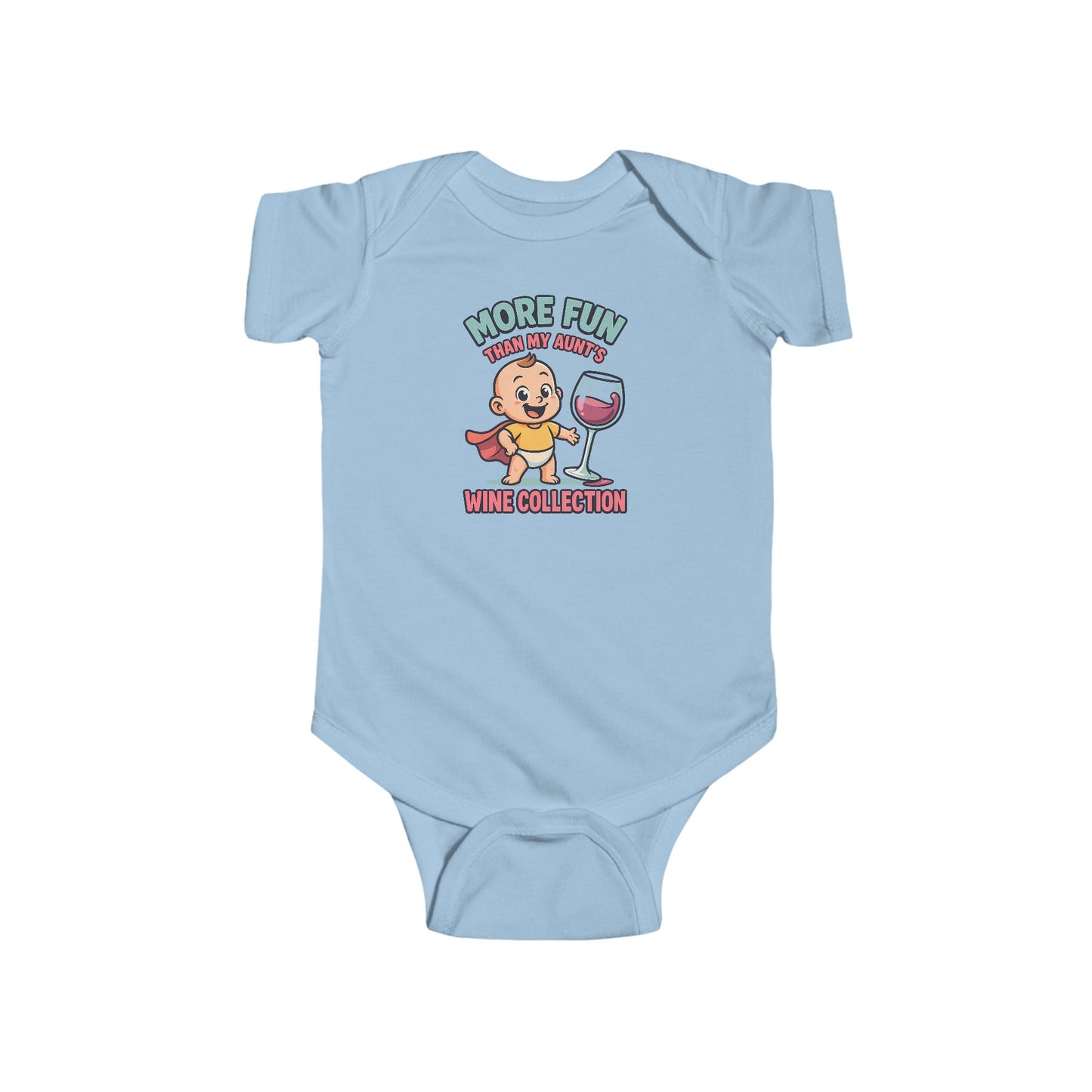 More Fun than my Aunt's Wine Collection - Baby Bodysuit - Jack