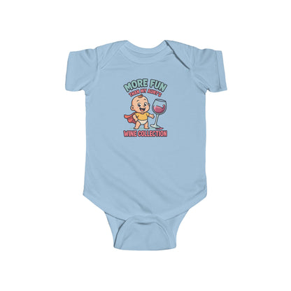 More Fun than my Aunt's Wine Collection - Baby Bodysuit - Jack