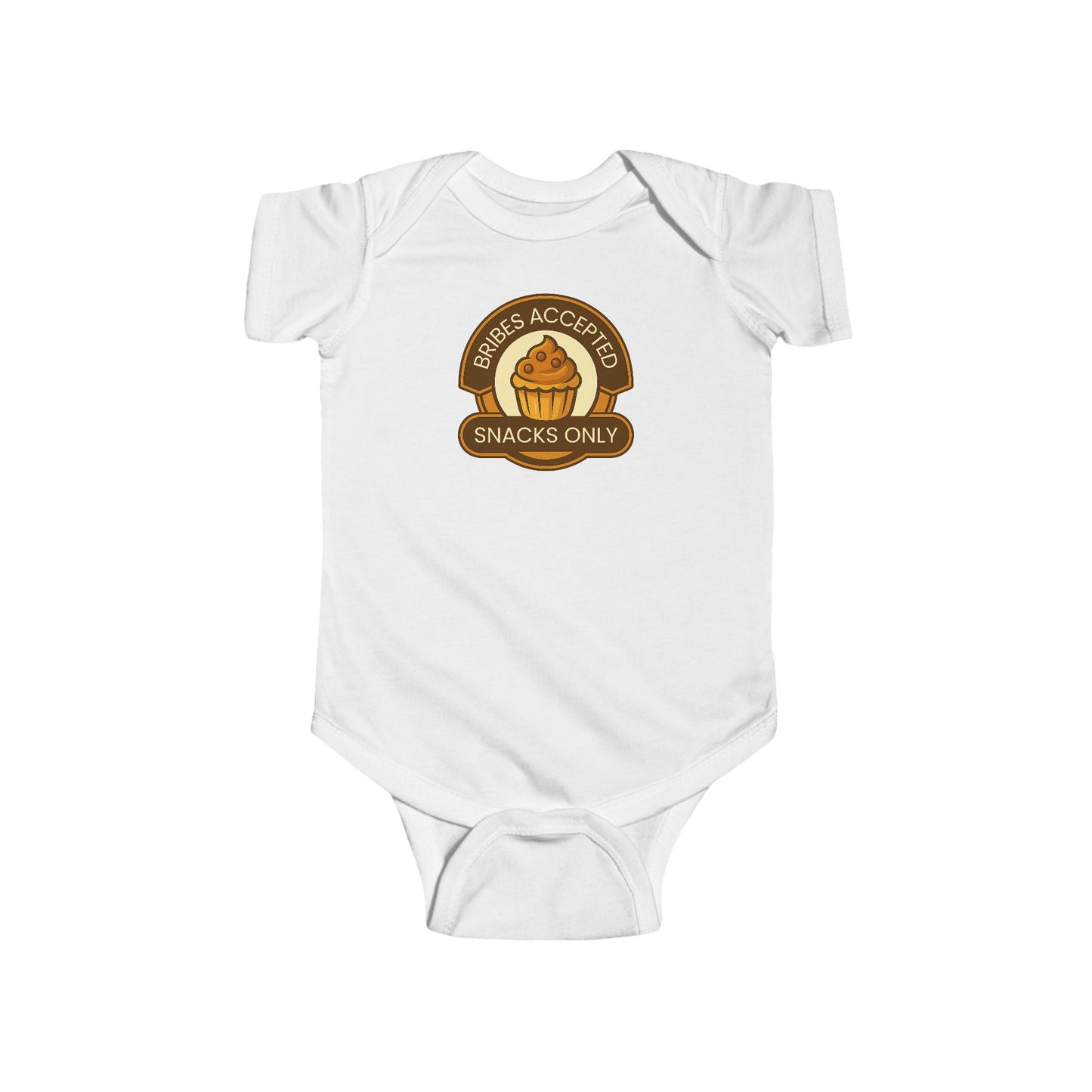 Bribes Accepted, Snacks Only - Baby Bodysuit - Chocolate and More Chocolate