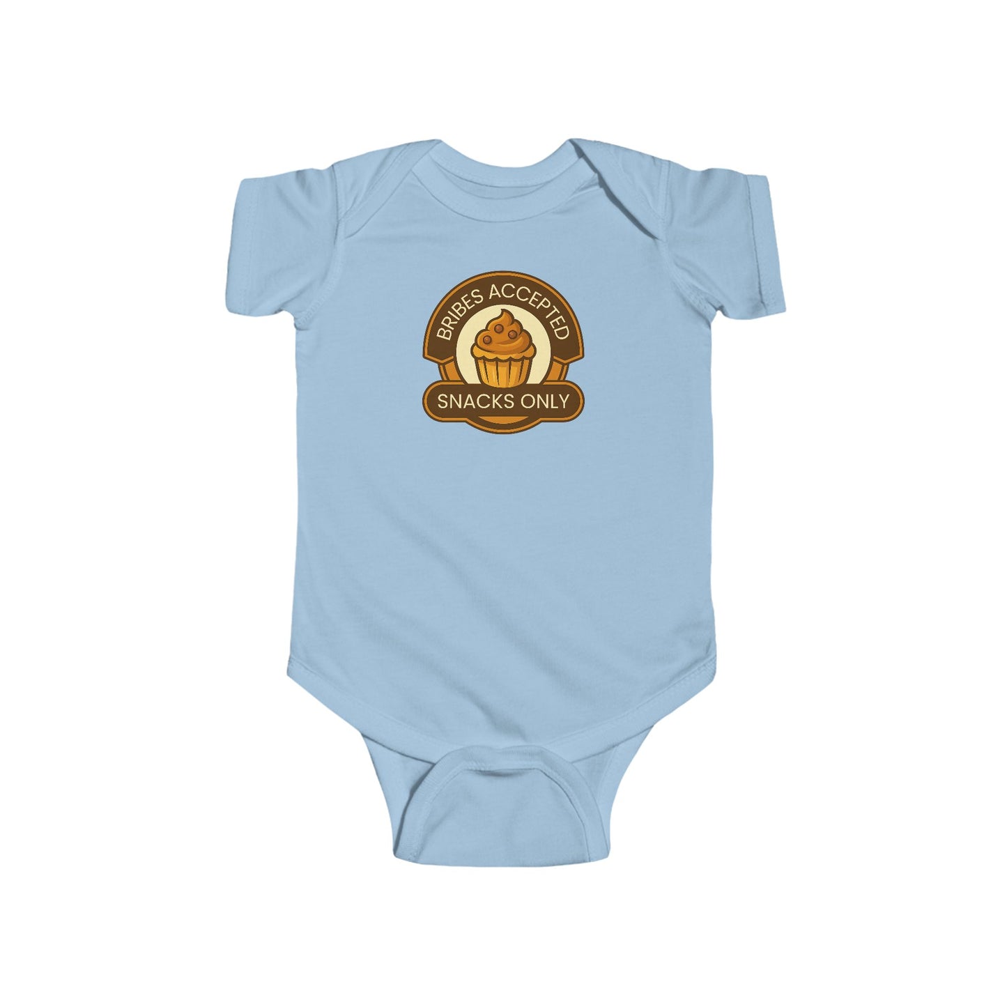 Bribes Accepted, Snacks Only - Baby Bodysuit - Chocolate and More Chocolate