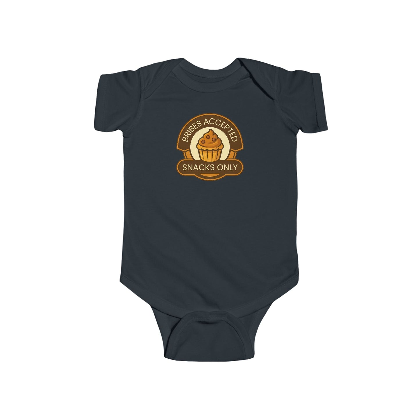 Bribes Accepted, Snacks Only - Baby Bodysuit - Chocolate and More Chocolate