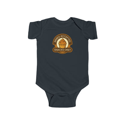 Bribes Accepted, Snacks Only - Baby Bodysuit - Chocolate and More Chocolate