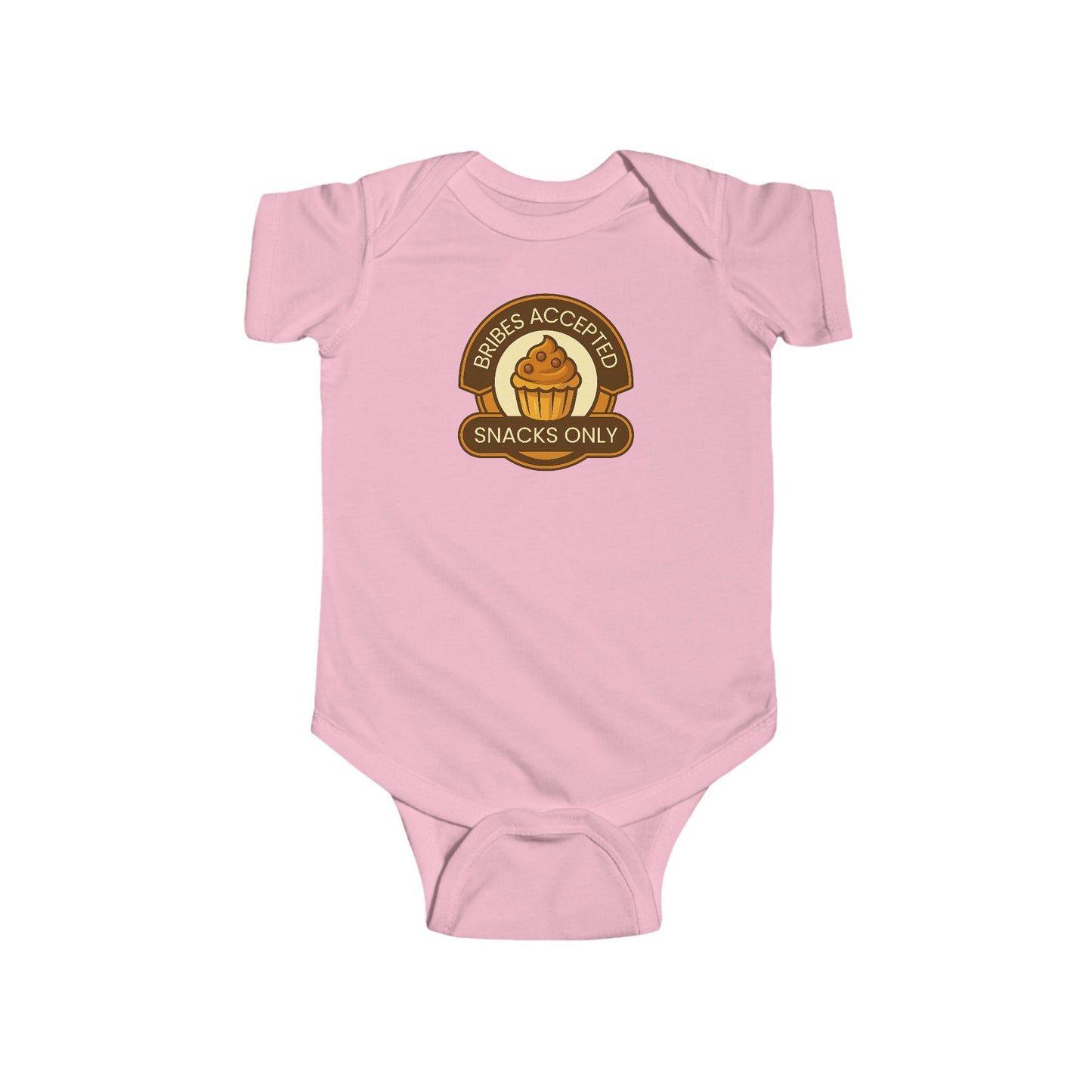 Bribes Accepted, Snacks Only - Baby Bodysuit - Chocolate and More Chocolate
