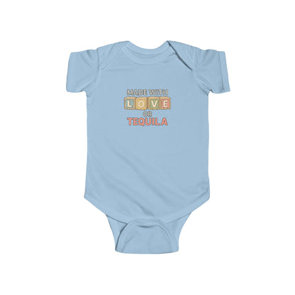 Made With Love, or Tequila - Baby Bodysuit - ABC's