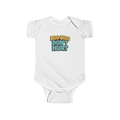 Boo-Boos Don't Hurt - Baby Bodysuit - Yellow Boo