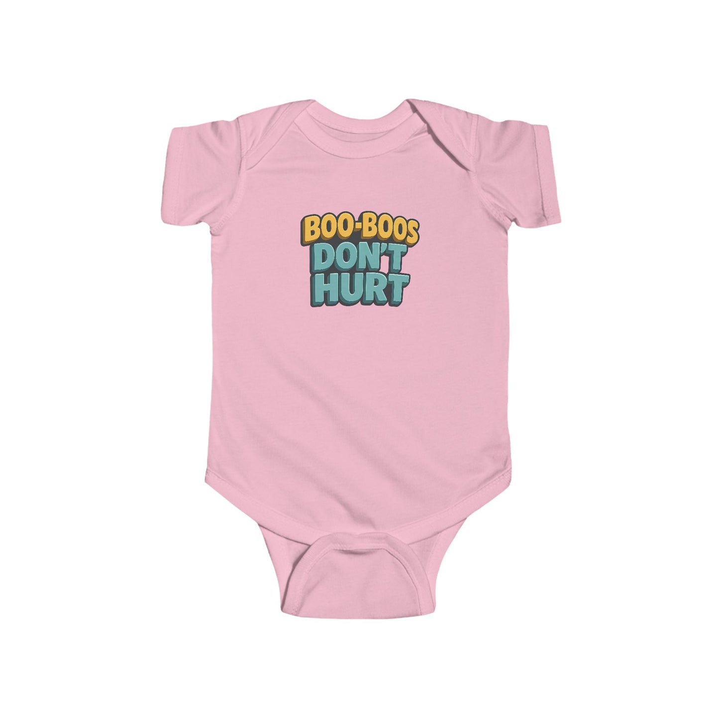 Boo-Boos Don't Hurt - Baby Bodysuit - Yellow Boo
