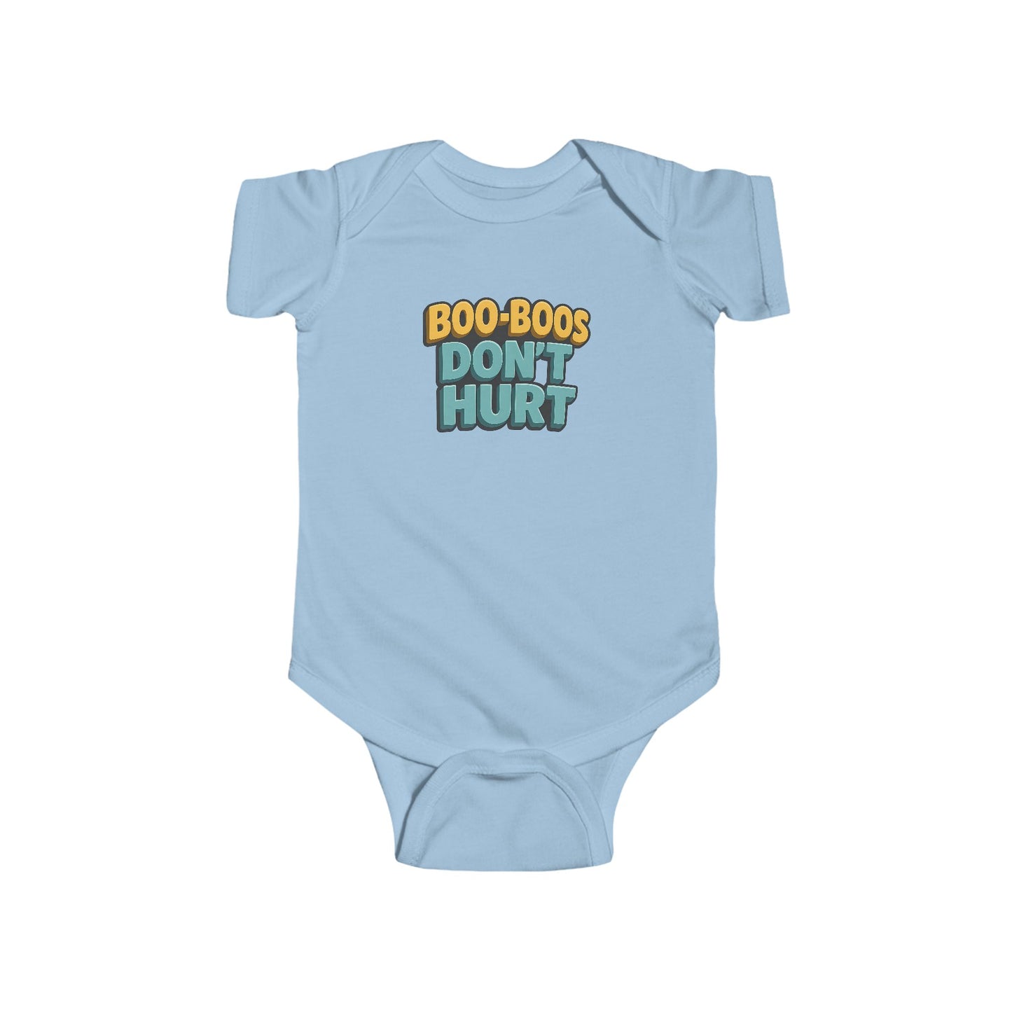 Boo-Boos Don't Hurt - Baby Bodysuit - Yellow Boo