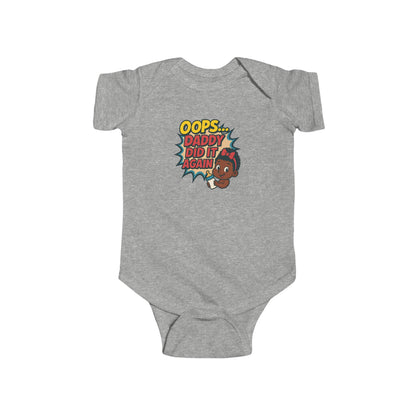 Oops Daddy Did it Again - Baby Bodysuit - Cheers by Eva