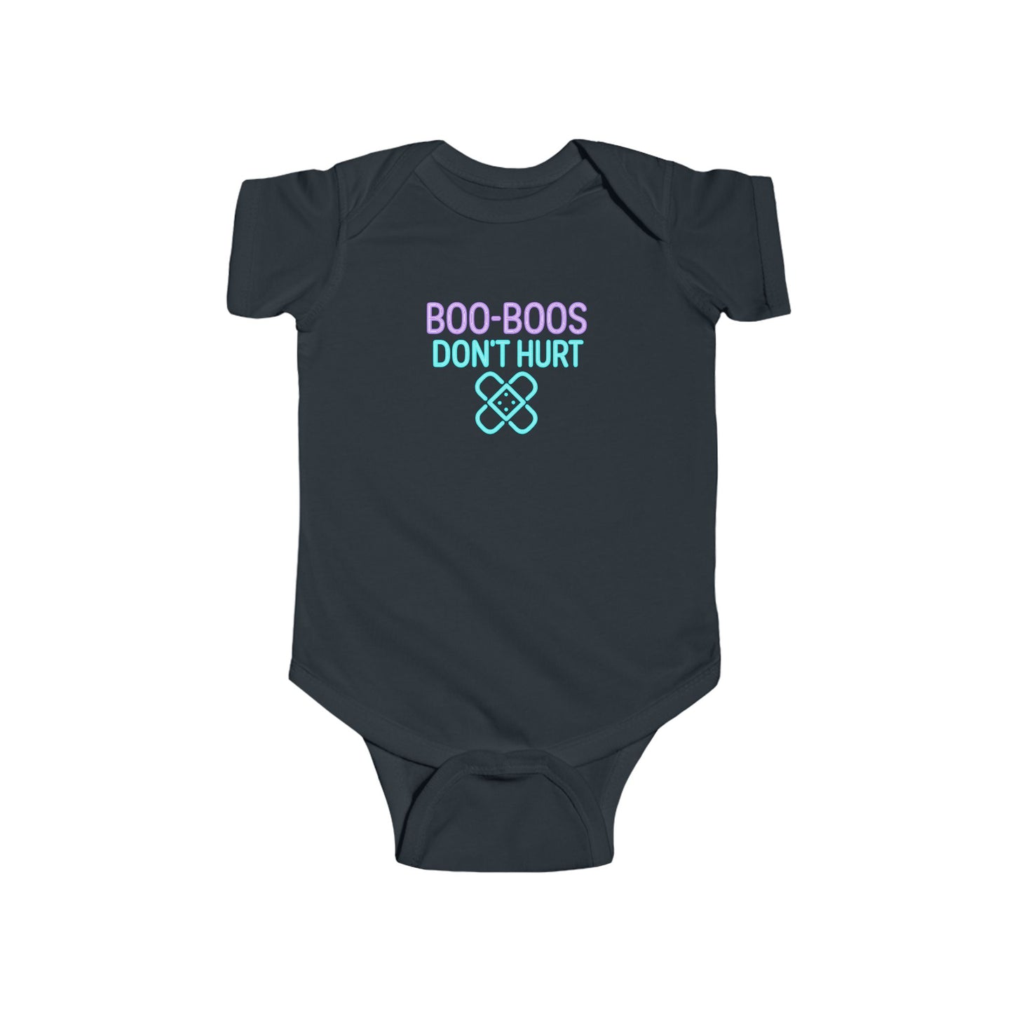 Boo-Boos Don't Hurt - Baby Bodysuit - Neon