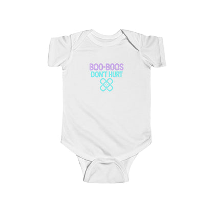 Boo-Boos Don't Hurt - Baby Bodysuit - Neon