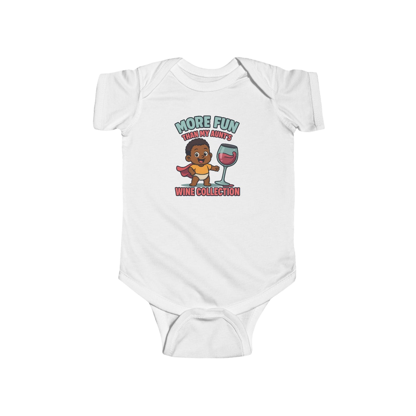 More Fun than my Aunt's Wine Collection - Baby Bodysuit - Jordan