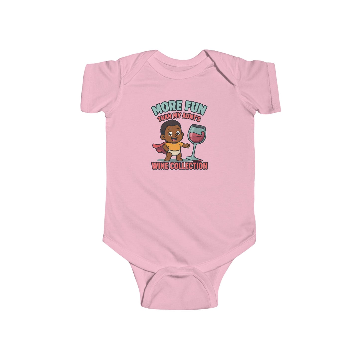 More Fun than my Aunt's Wine Collection - Baby Bodysuit - Jordan