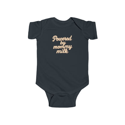 Powered by Mommy Milk - Baby Bodysuit - in Elegant Vanilla