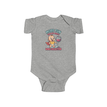 More Fun than my Aunt's Wine Collection - Baby Bodysuit - Jack