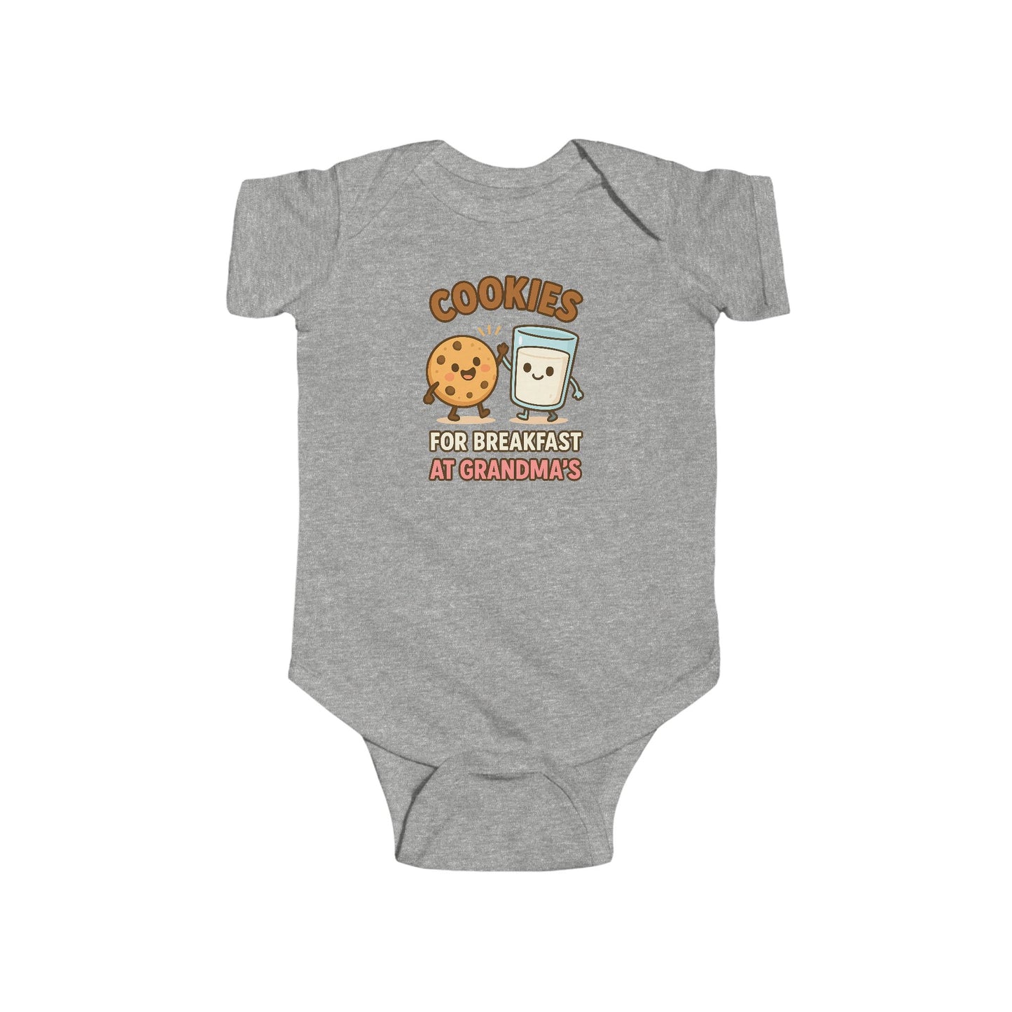 Cookies for Breakfast at Grandma's - Baby Bodysuit - Better Together