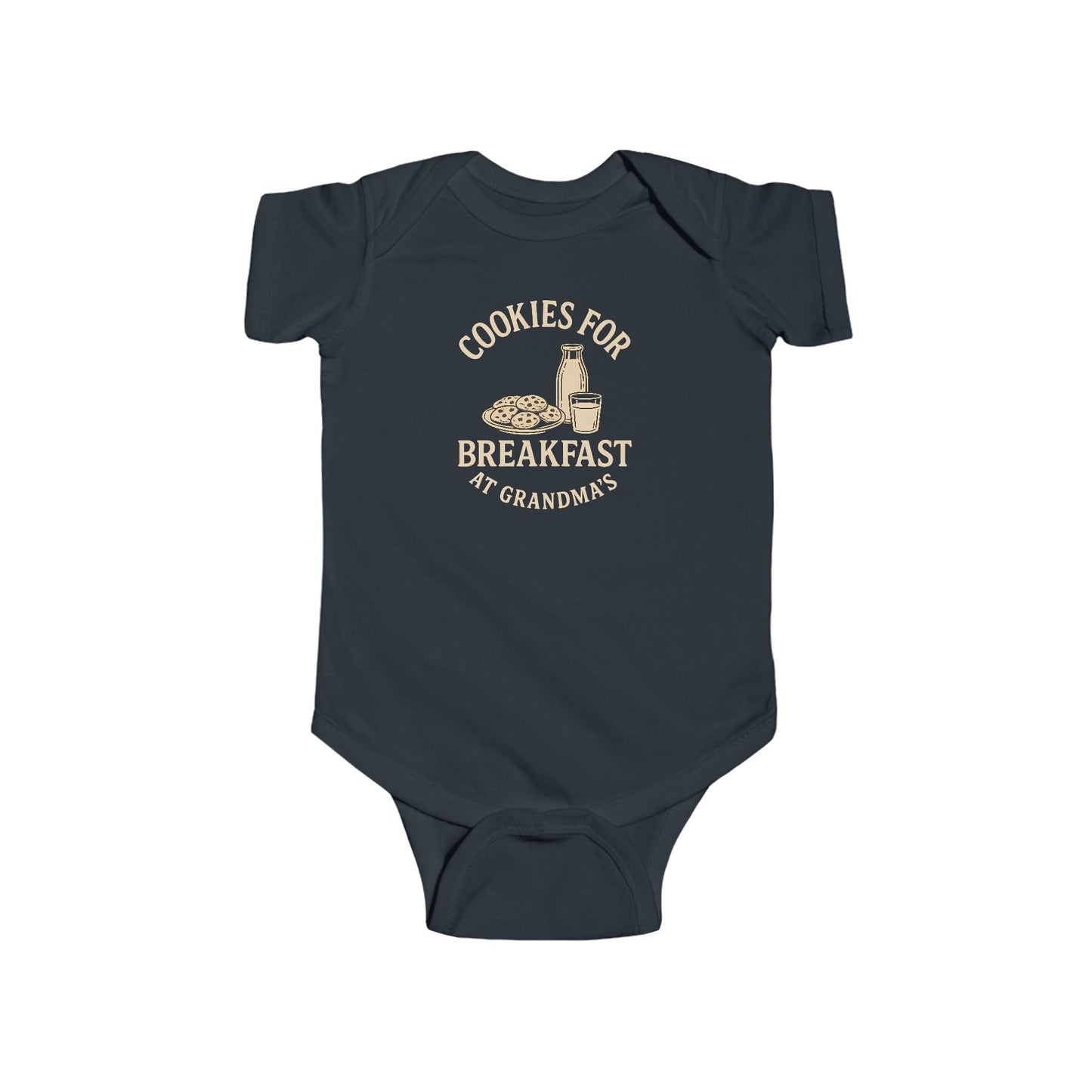 Cookies for Breakfast at Grandma's - Baby Bodysuit - Country House