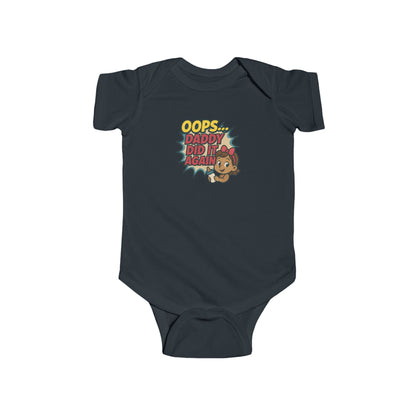 Oops Daddy Did it Again - Baby Bodysuit - Cheers by Lily