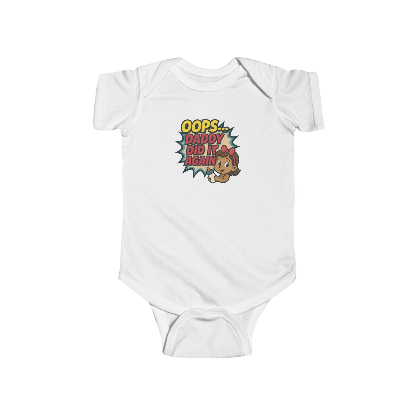 Oops Daddy Did it Again - Baby Bodysuit - Cheers by Lily