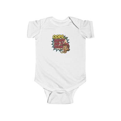 Oops Daddy Did it Again - Baby Bodysuit - Cheers by Lily