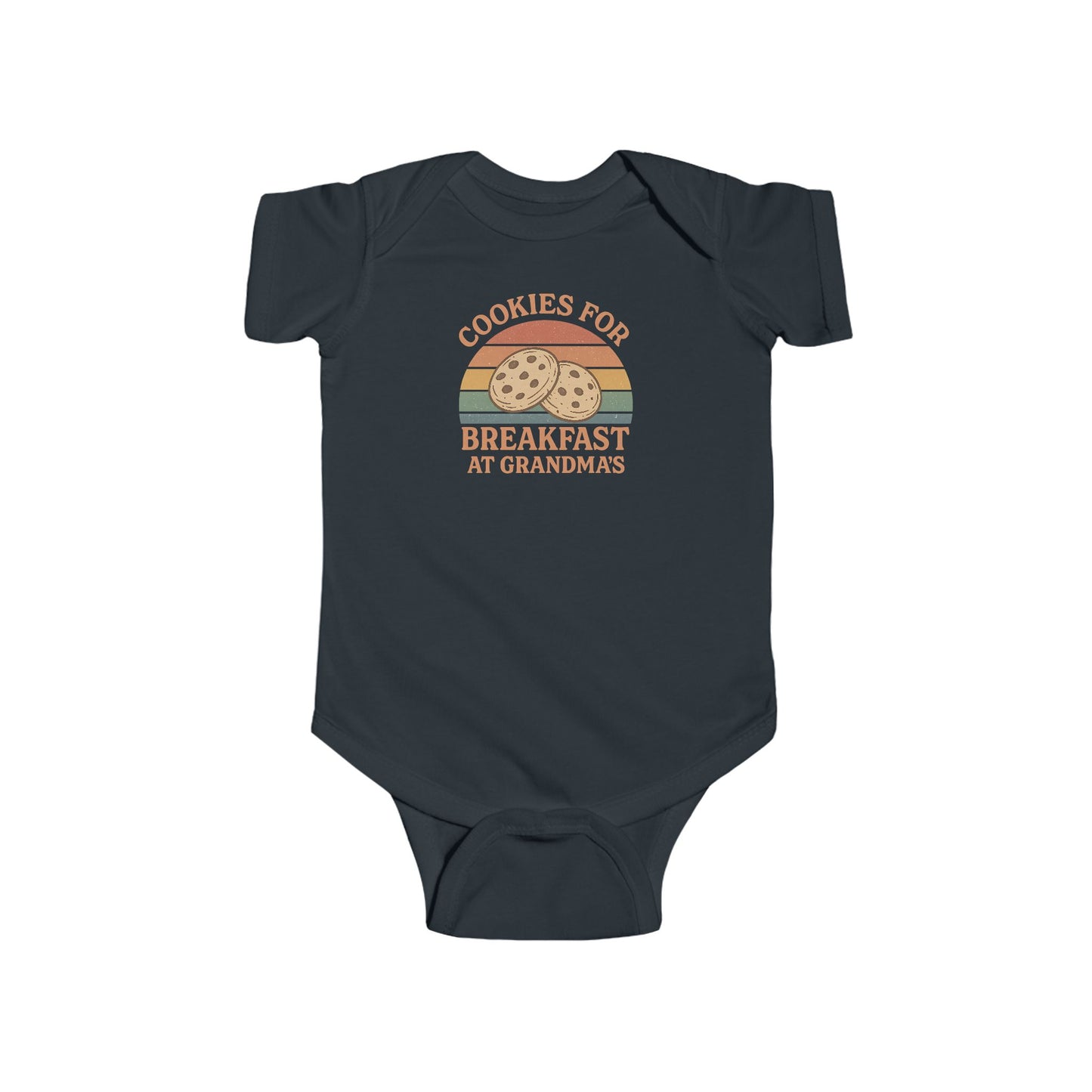 Cookies for Breakfast at Grandma's - Baby Bodysuit - Prairie House