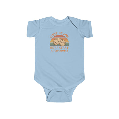 Cookies for Breakfast at Grandma's - Baby Bodysuit - Prairie House