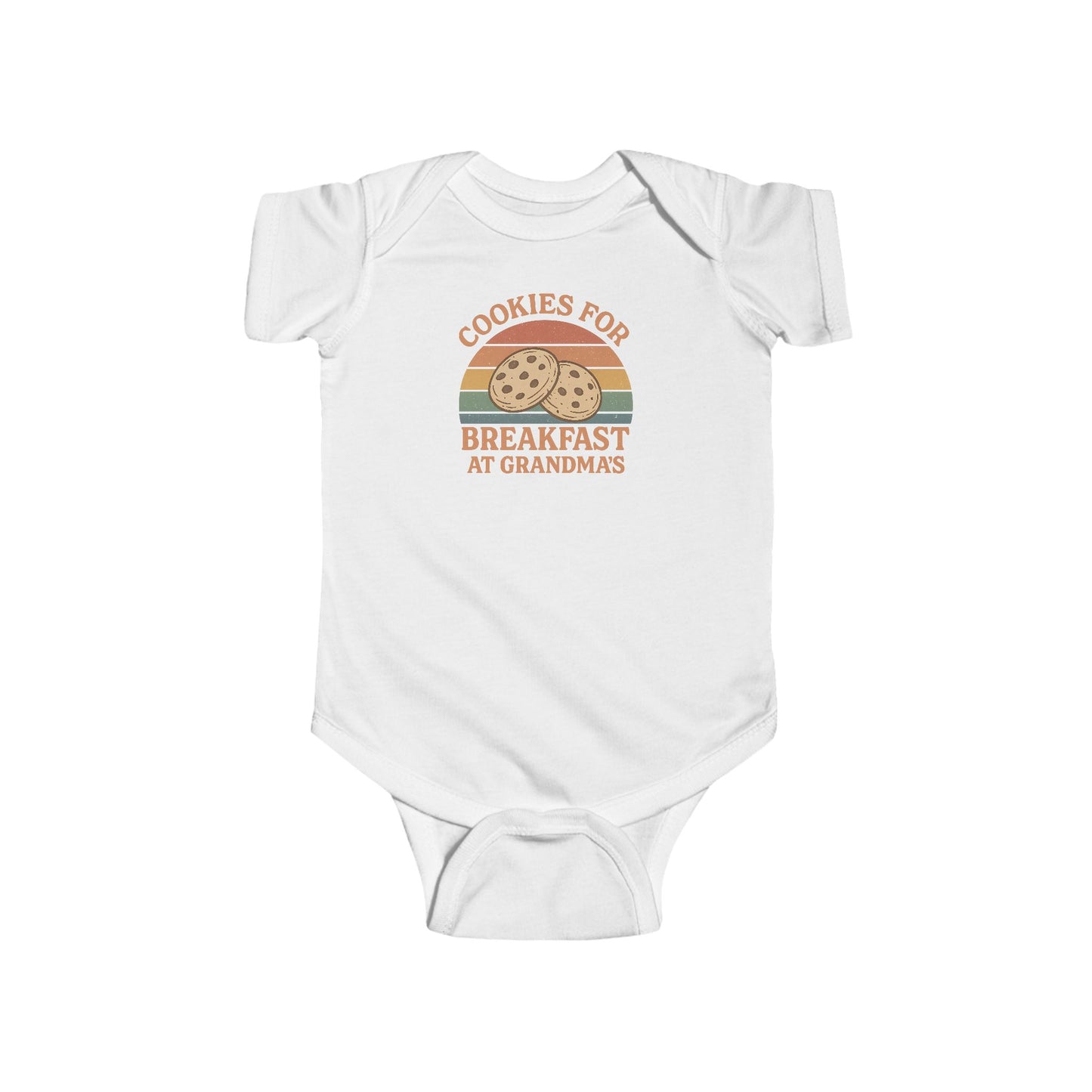 Cookies for Breakfast at Grandma's - Baby Bodysuit - Prairie House