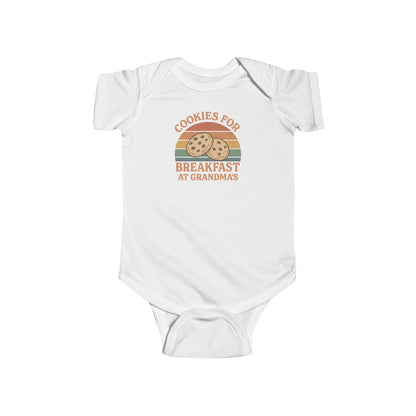 Cookies for Breakfast at Grandma's - Baby Bodysuit - Prairie House