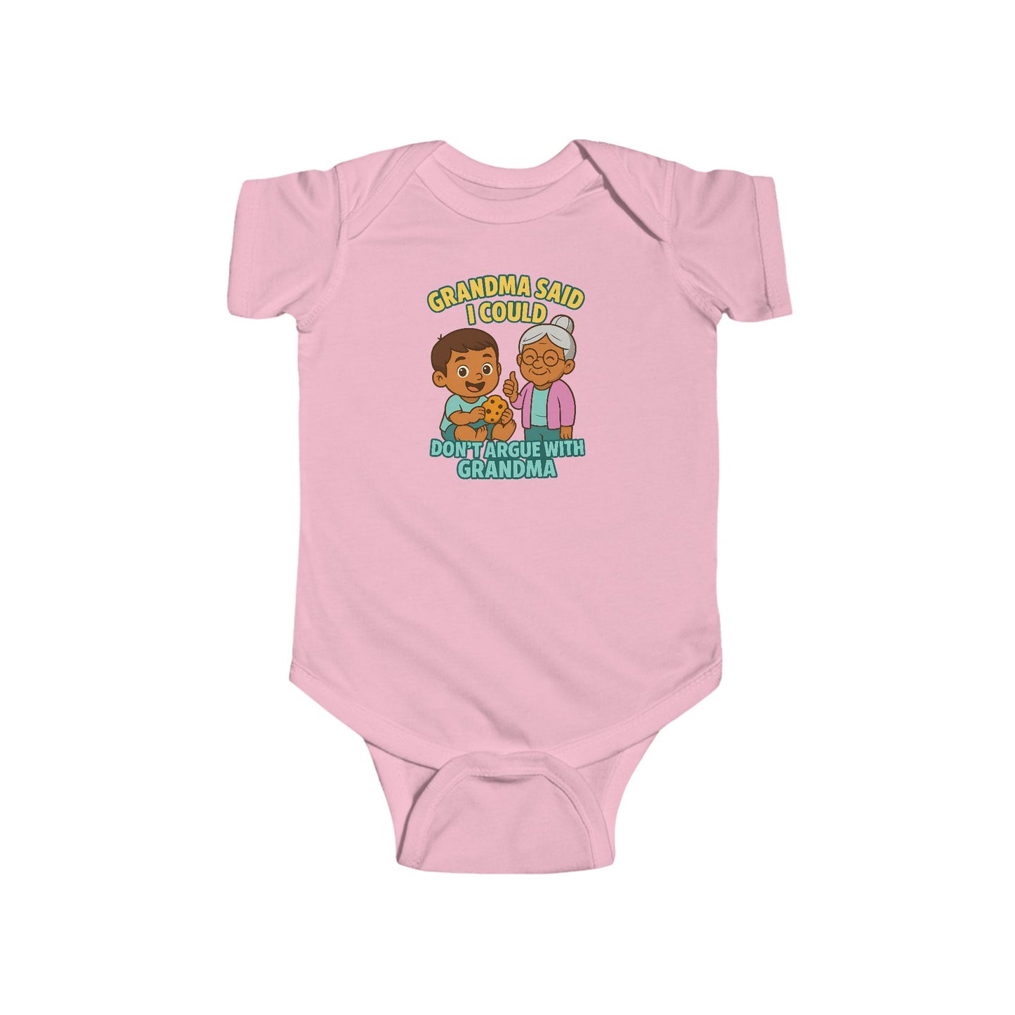 Grandma Said I Could, Don't Argue with Grandma - Baby Bodysuit - Austin