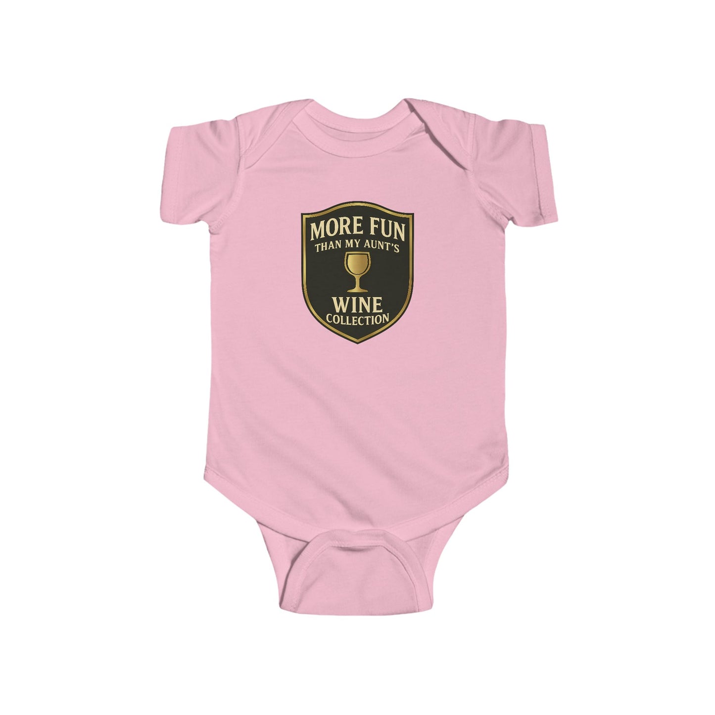 More Fun than my Aunt's Wine Collection - Baby Bodysuit - Classy