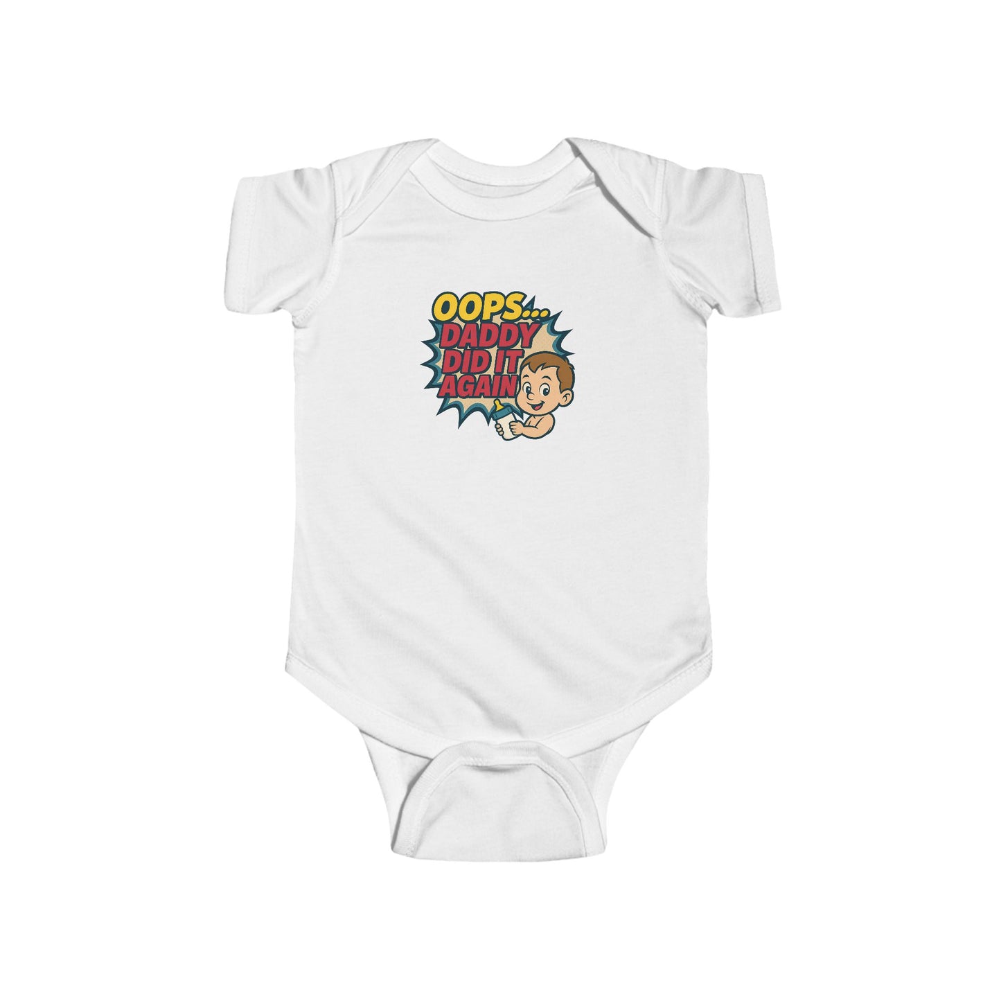 Oops Daddy Did it Again - Baby Bodysuit - Cheers by Jack