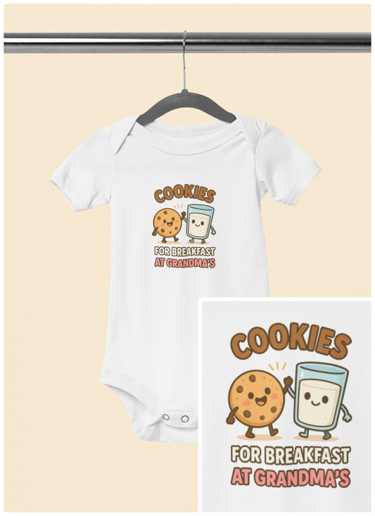 Cookies for Breakfast at Grandma's - Baby Bodysuit - Better Together