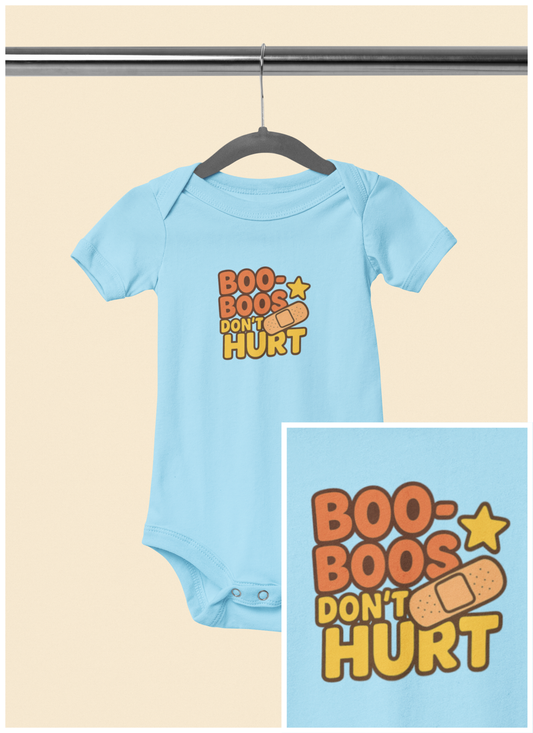 Boo-Boos Don't Hurt - Baby Bodysuit - Bandage Boo