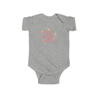 More Fun than my Aunt's Wine Collection - Baby Bodysuit - Garden Party