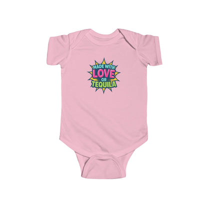 Made With Love, or Little Tequila - Baby Bodysuit - Comic Pop