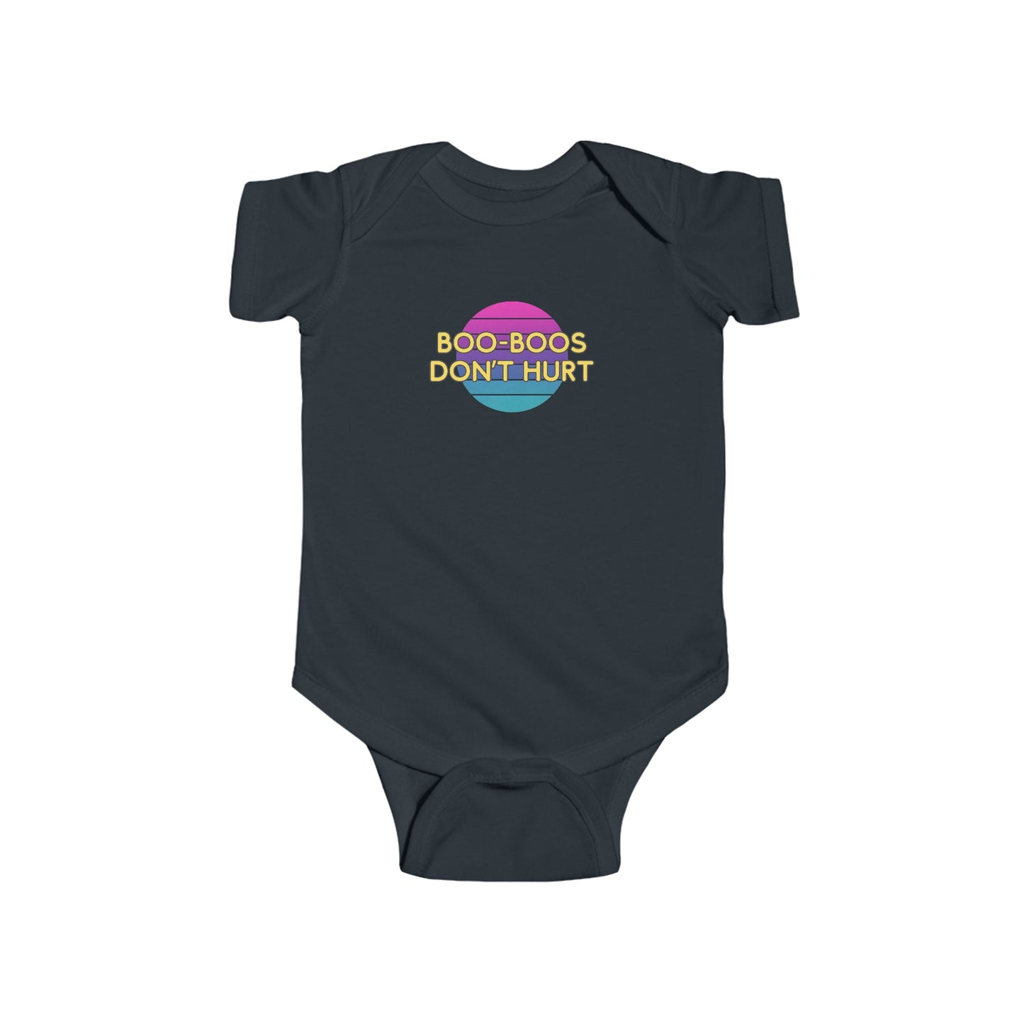 Boo-Boos Don't Hurt - Baby Bodysuit - on Dallas Sunset