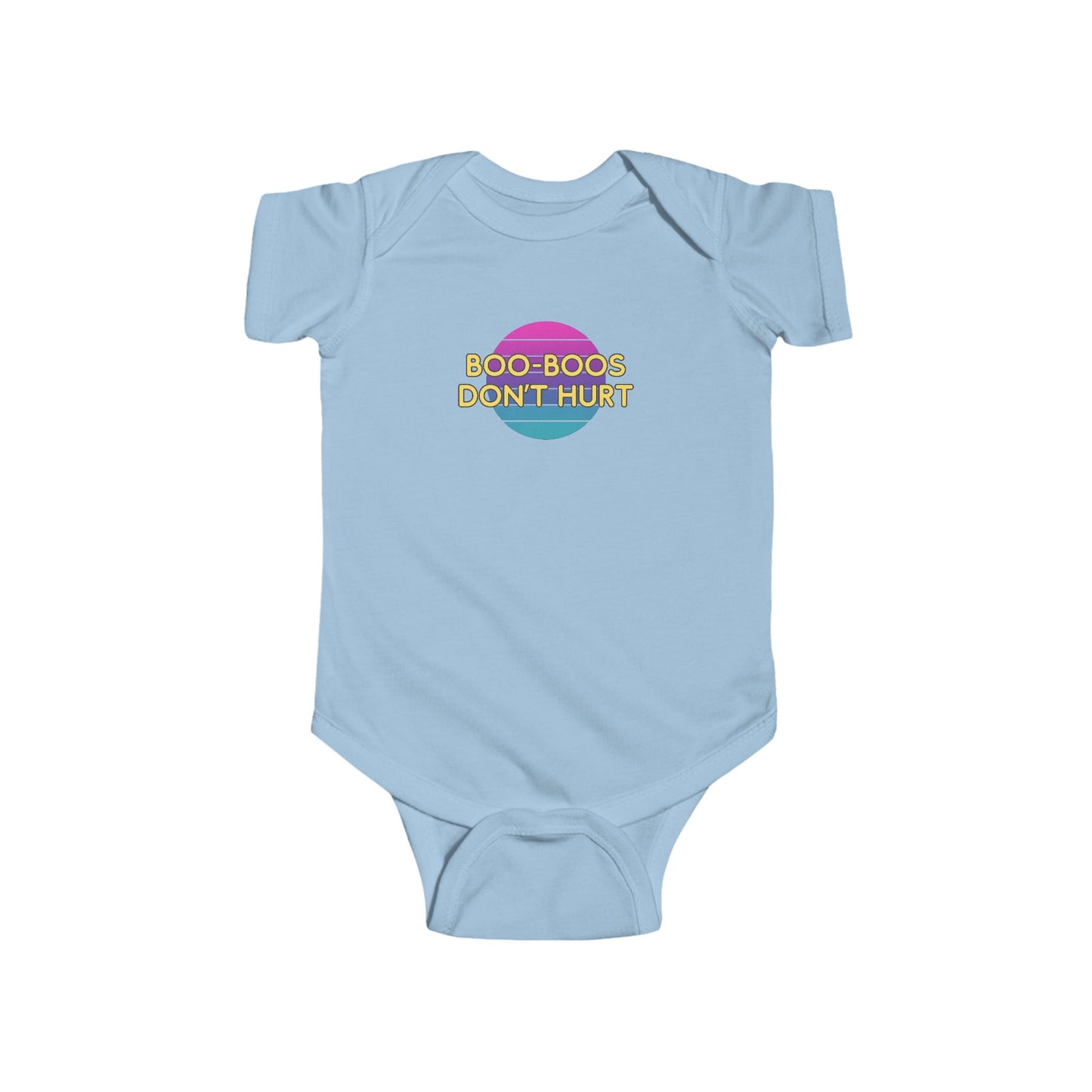 Boo-Boos Don't Hurt - Baby Bodysuit - on Dallas Sunset