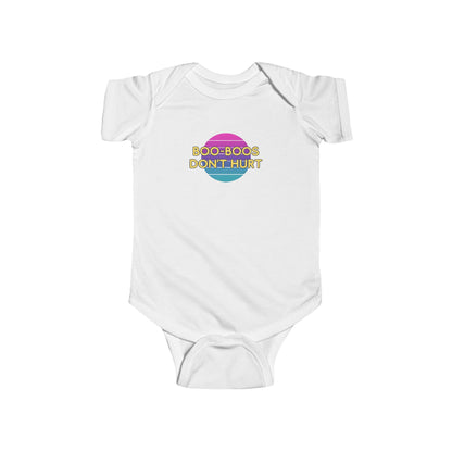 Boo-Boos Don't Hurt - Baby Bodysuit - on Dallas Sunset