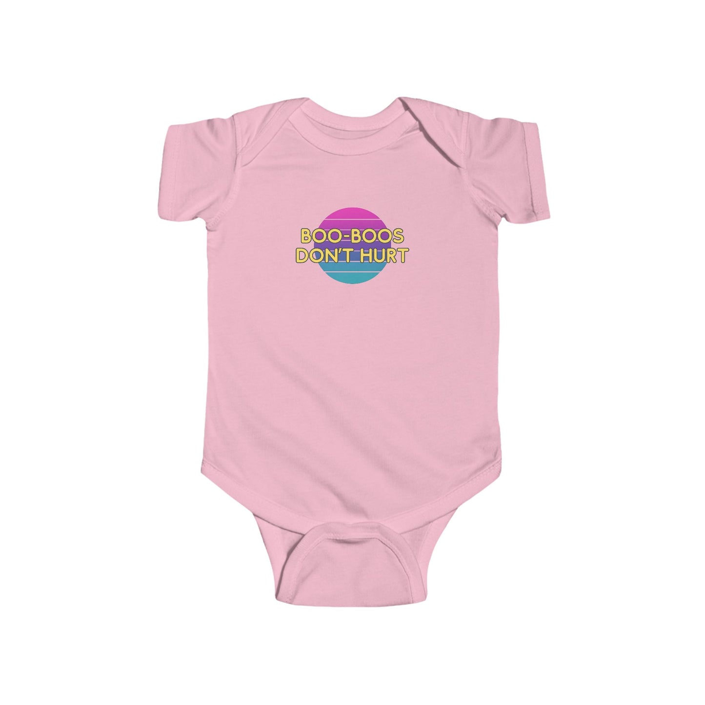 Boo-Boos Don't Hurt - Baby Bodysuit - on Dallas Sunset
